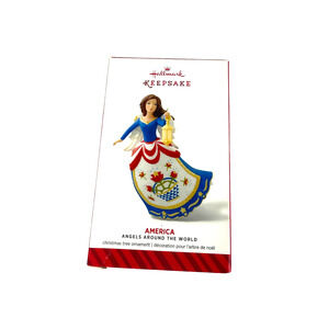 2014 Hallmark Keepsake Angels Around the World - 04: America Ornament Christmas
